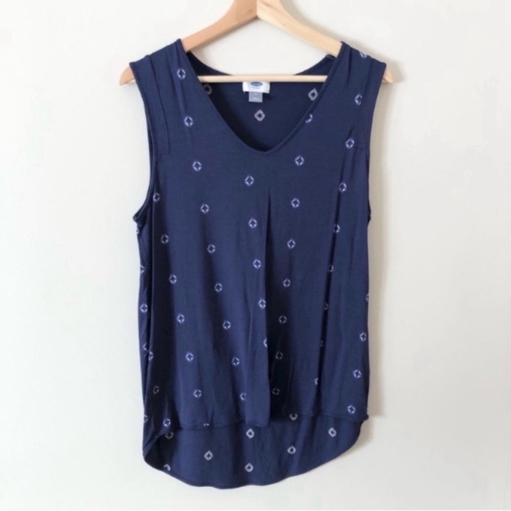 Old Navy • Diamond Print Tank Top